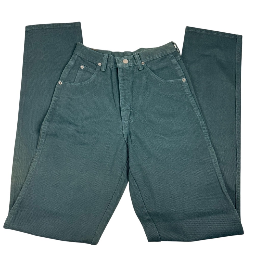 Wrangler Silver Lake Western Jeans 3/4 x 36 NWT Green Made in USA